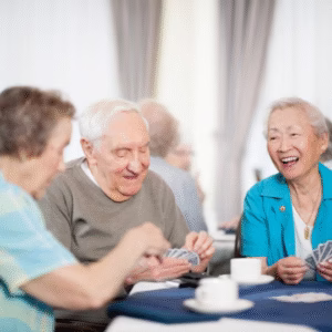 Happy seniors nanaimo